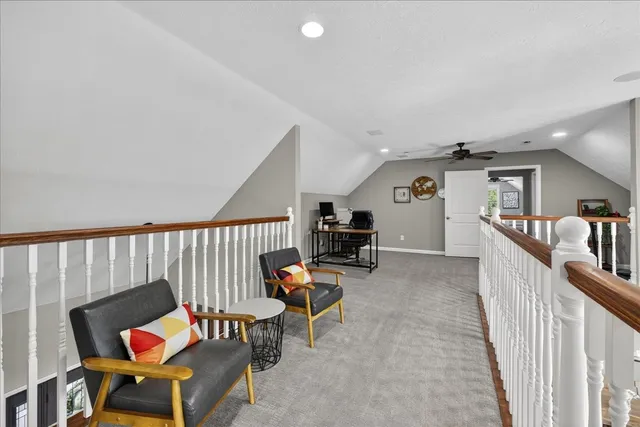 view of living room with furniture and window