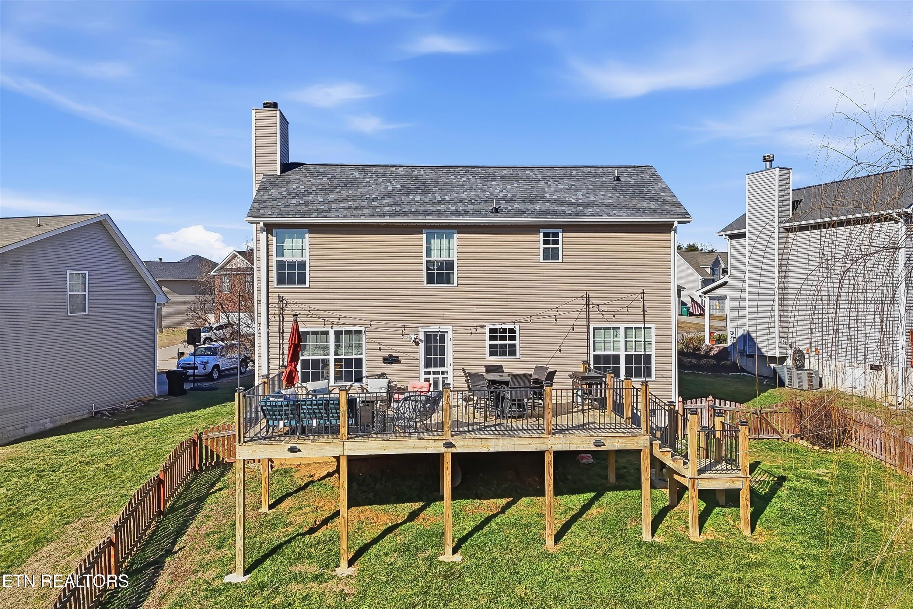 8508 Bowsong Lane Powell, TN 37849 - Photo 21 of 28 Deck from Rear Yard