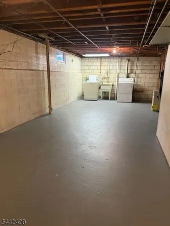 a view of storage and utility room