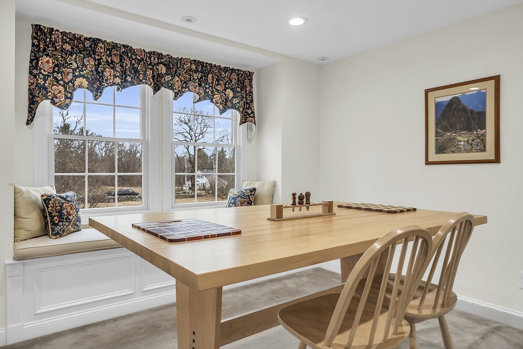 148 Houghton Road Princeton, MA 01541 - Photo 30 of 42 a view of a dining room with furniture and window