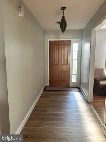 a view of an entryway