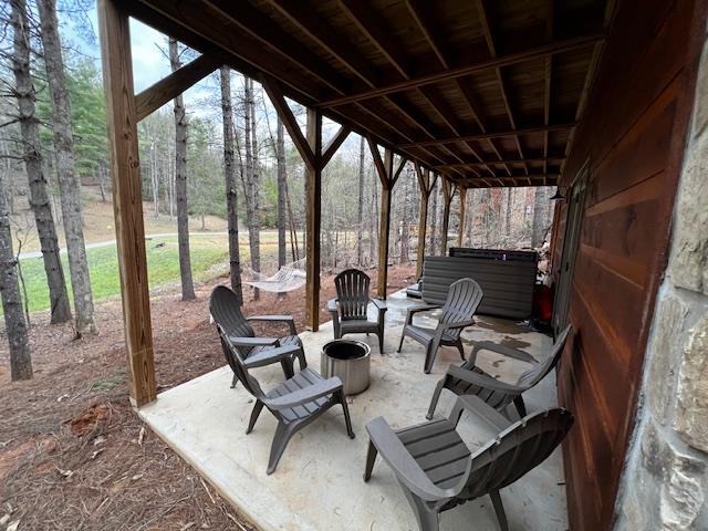 331 Vineyard Creek Way Murphy, NC 28906 - Photo 35 of 43 a living room with fireplace furniture and a fireplace