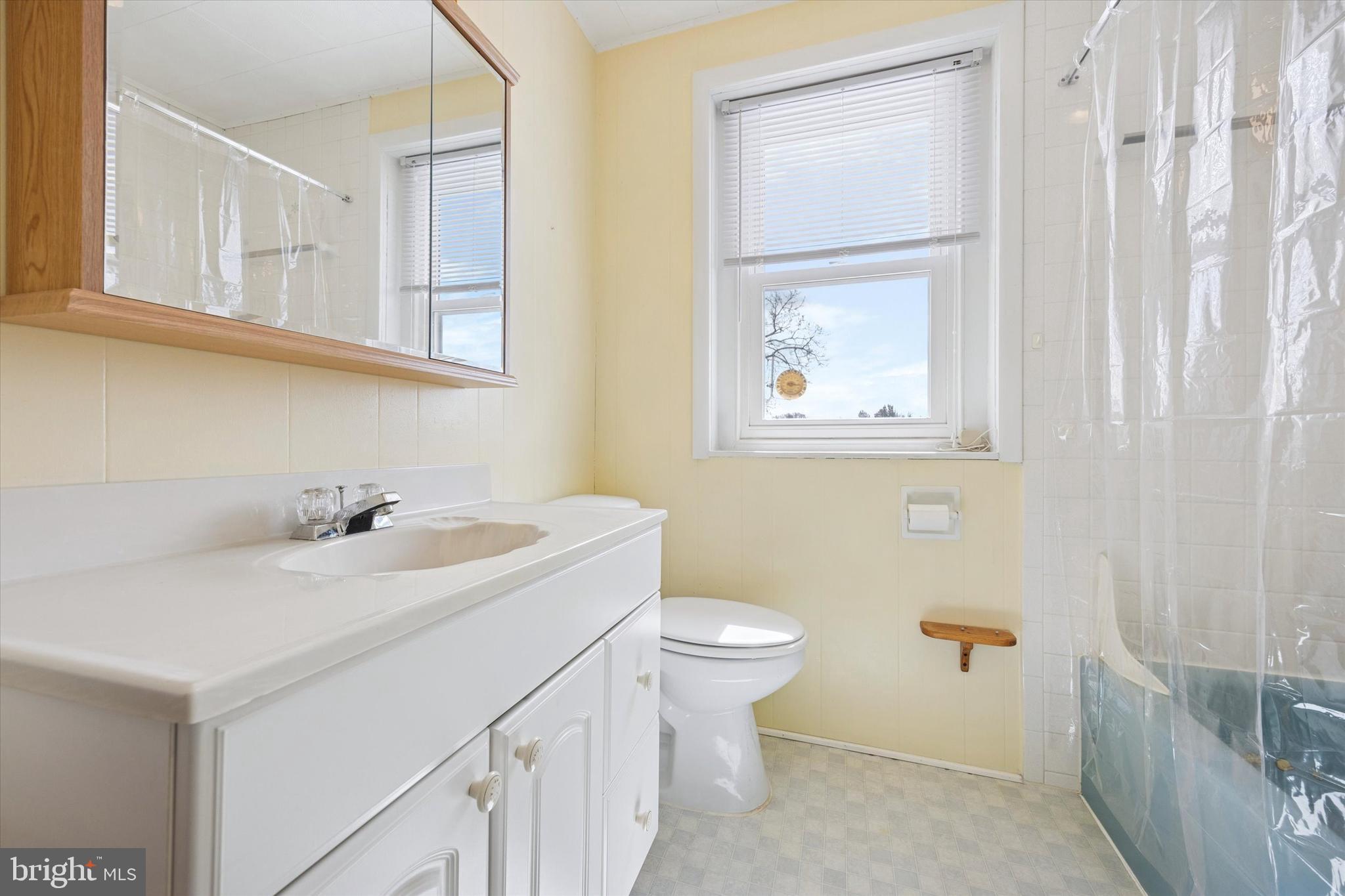 320 Chestnut Street Spring City, PA 19475 - Photo 9 of 14 a bathroom with a sink a toilet and a mirror