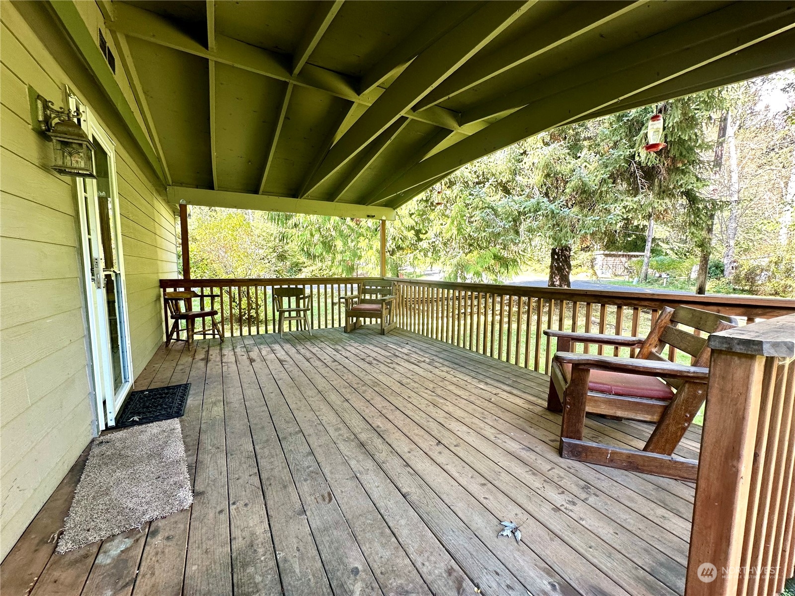 230 Salmon Drive Forks, WA 98331 - Photo 28 of 35 a view of a balcony with wooden floor