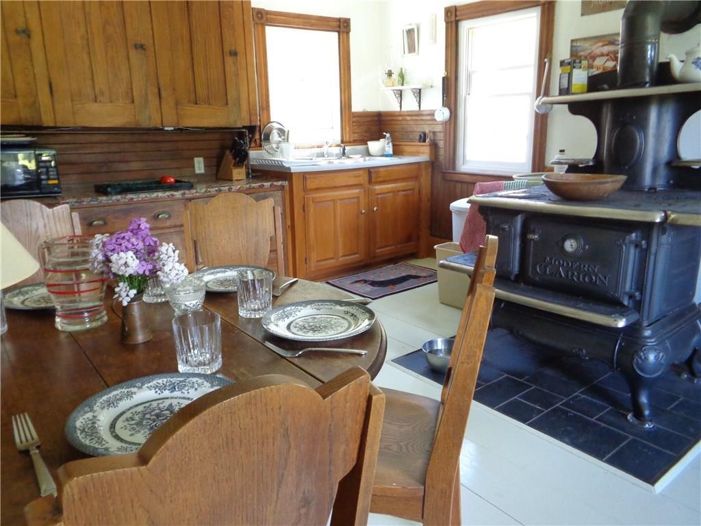 127 Ames Cv Road Vinalhaven, ME 04863 - Photo 7 of 24 Kitchen with supplemental antique...