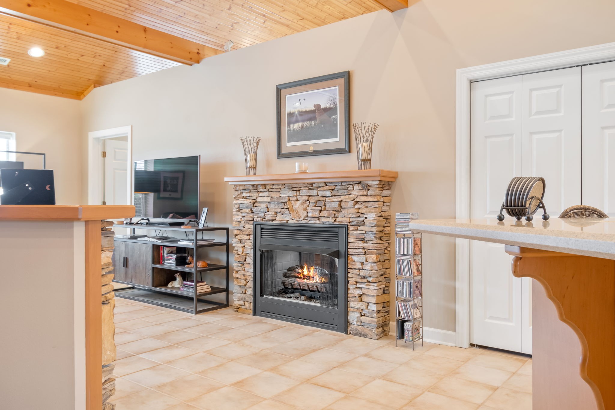 3100 Floyd Road Eagleville, TN 37060 - Photo 39 of 63 a living room with furniture and a fireplace