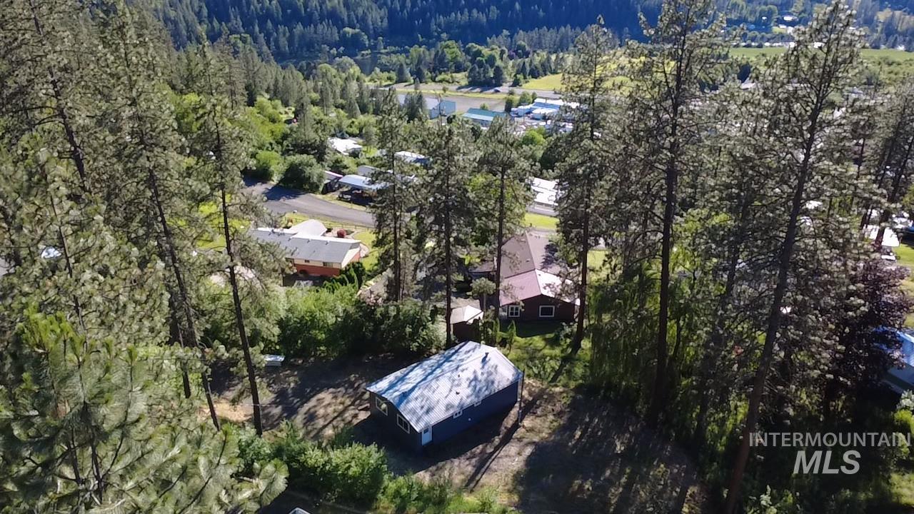 151 View Road Kamiah, ID 83536 - Photo 45 of 49 Elevated residential property featuring a blue-sided structure with a metal roof