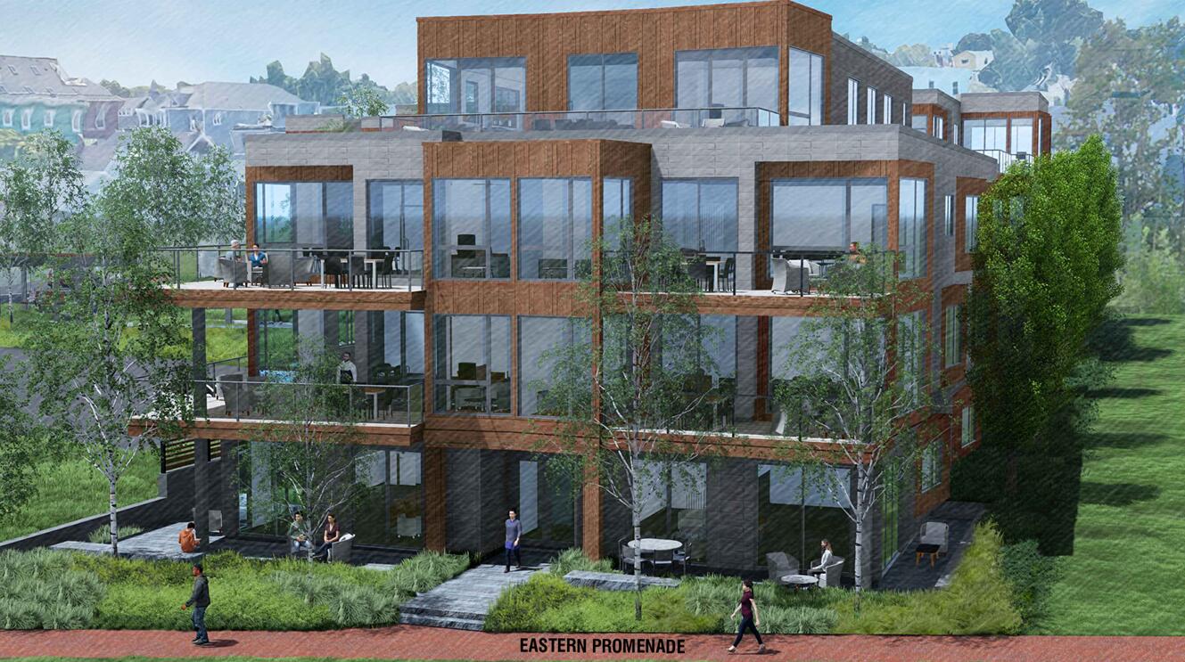 246 Eastern Promenade, Unit 305 Portland, ME 04101 - Photo 10 of 12 front view street level