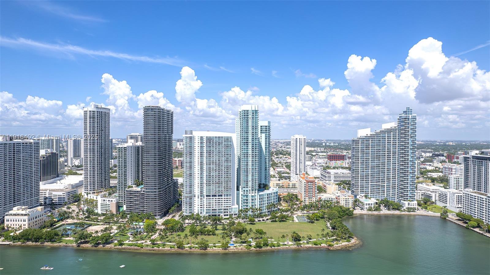 1900 North Bayshore Drive, Unit 4019 Miami, FL 33132 - Photo 26 of 31 a view of a city with tall buildings
