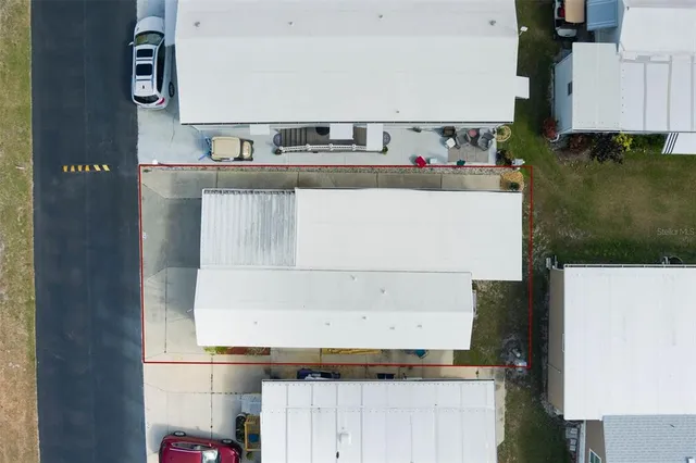 a view of a kitchen with appliances and cabinets