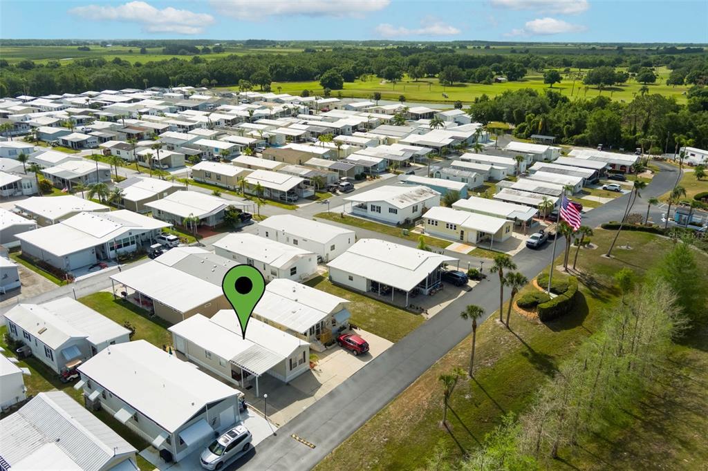 7723 Golf Boulevard Zolfo Springs, FL 33890 - Photo 20 of 24 an aerial view of residential houses with outdoor space