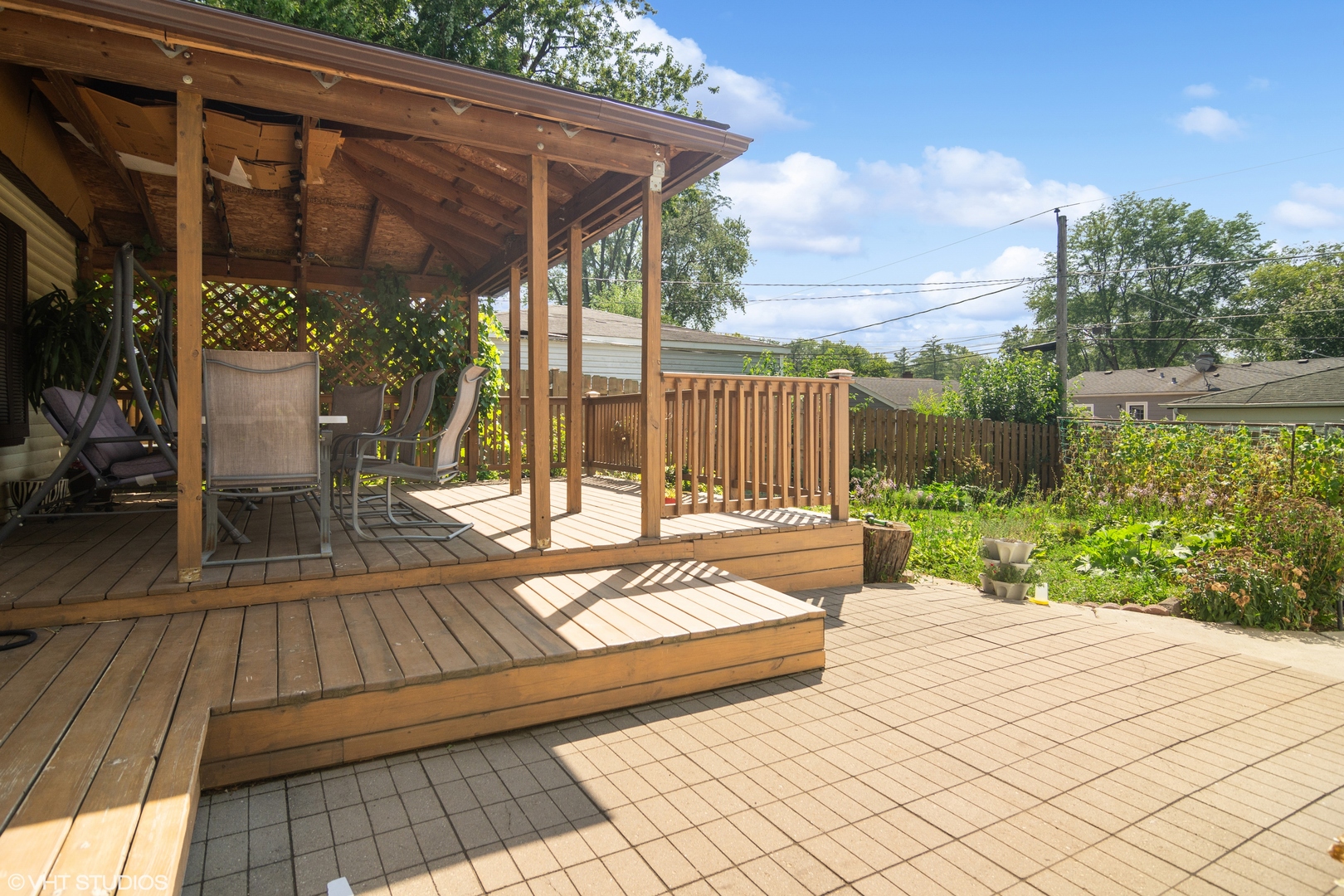 300 Raupp Boulevard Buffalo Grove, IL 60089 - Photo 13 of 13 a view of backyard with a patio and wooden floor
