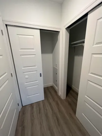 a view of walk in closet