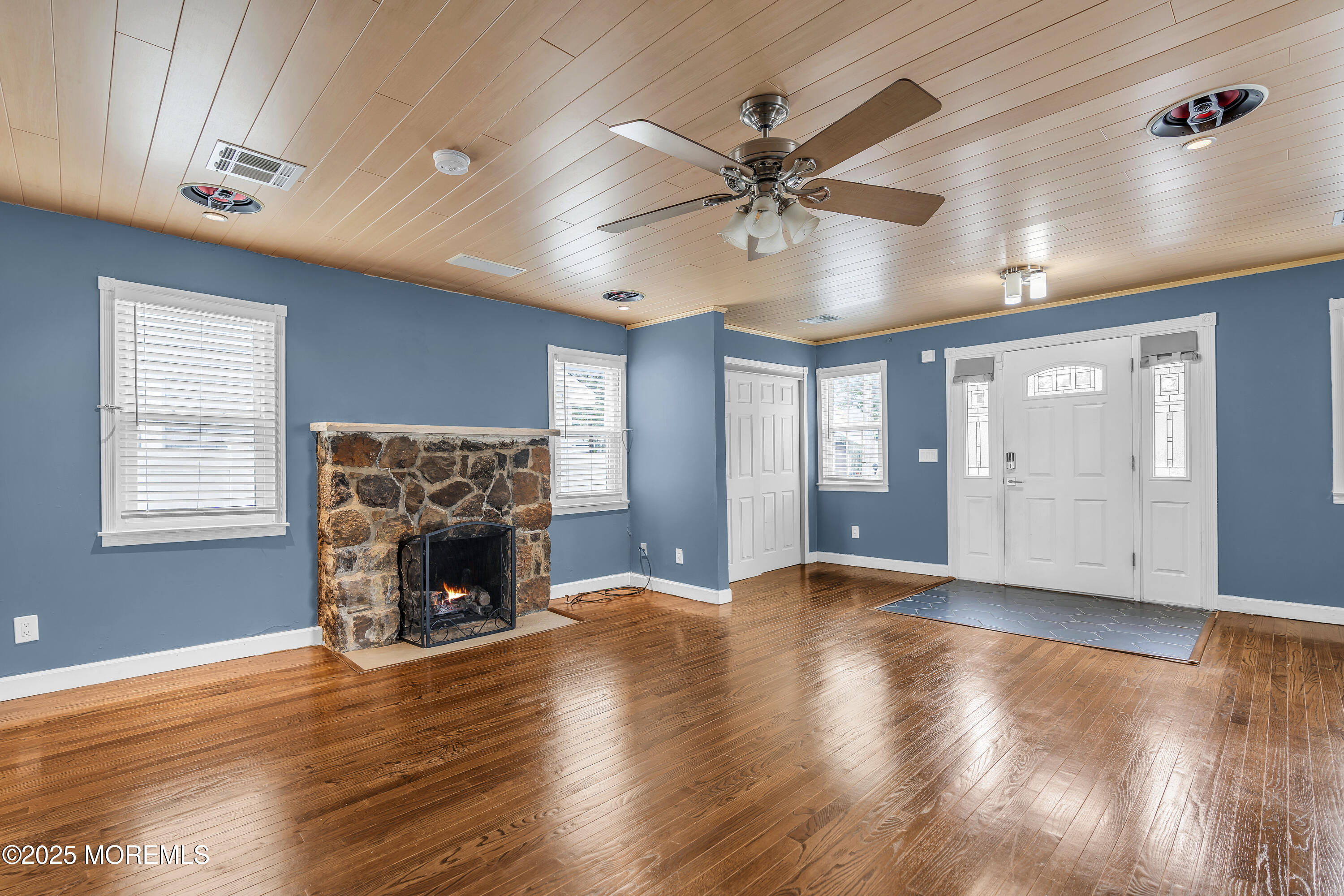 111 Breton Road Brick, NJ 08723 - Photo 2 of 59 a view of empty room with wooden floor and fan