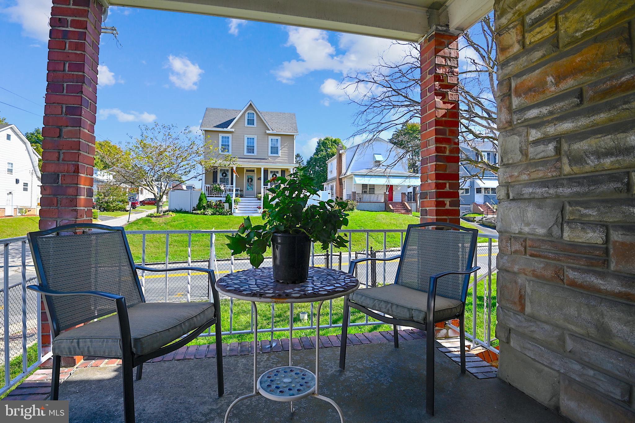 7420 Old Harford Road Baltimore, MD 21234 - Photo 6 of 35 Private side porch