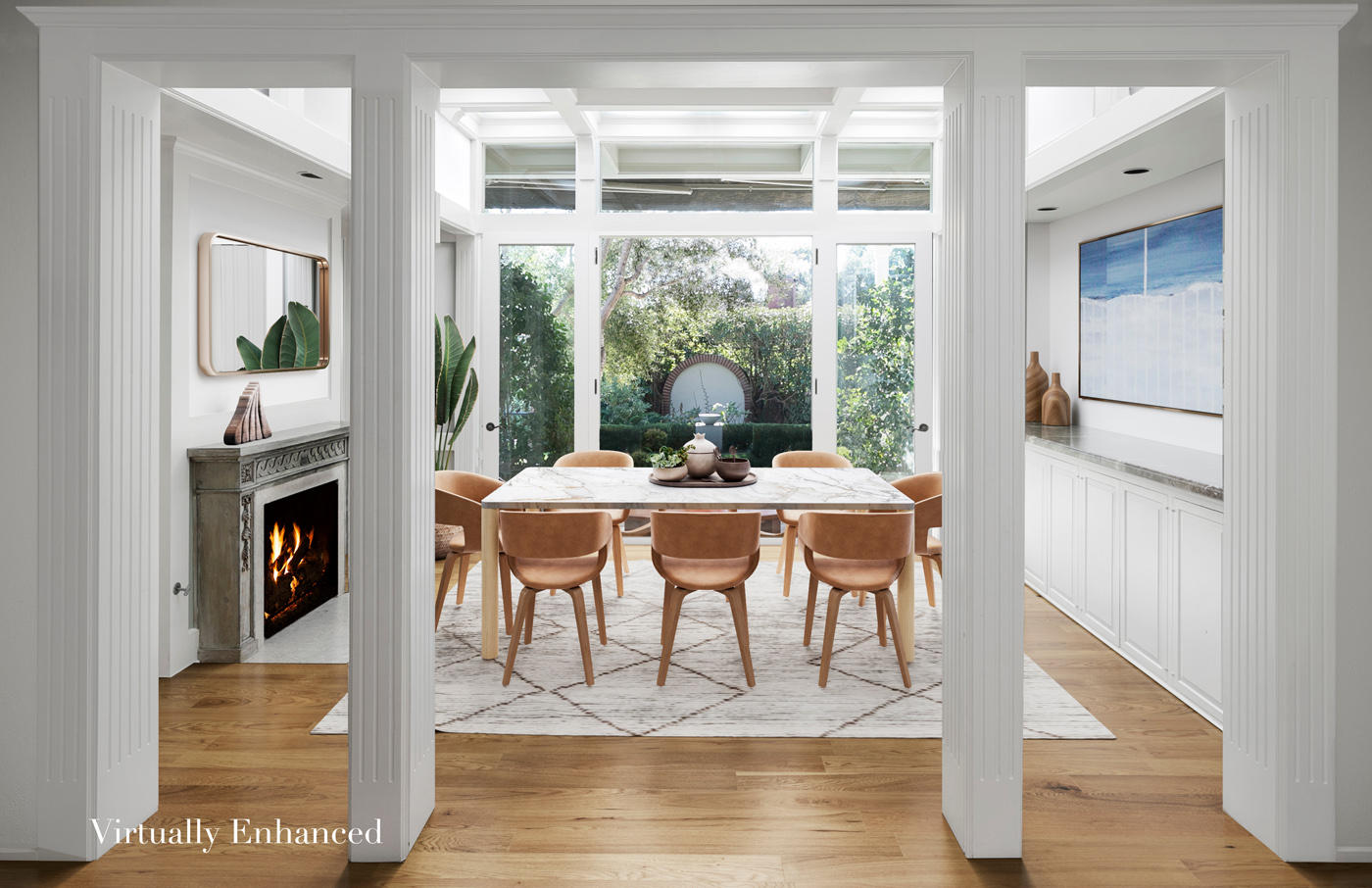 1333 East Valley Road Santa Barbara, CA 93108 - Photo 7 of 19 Virtual staging-Dining Room