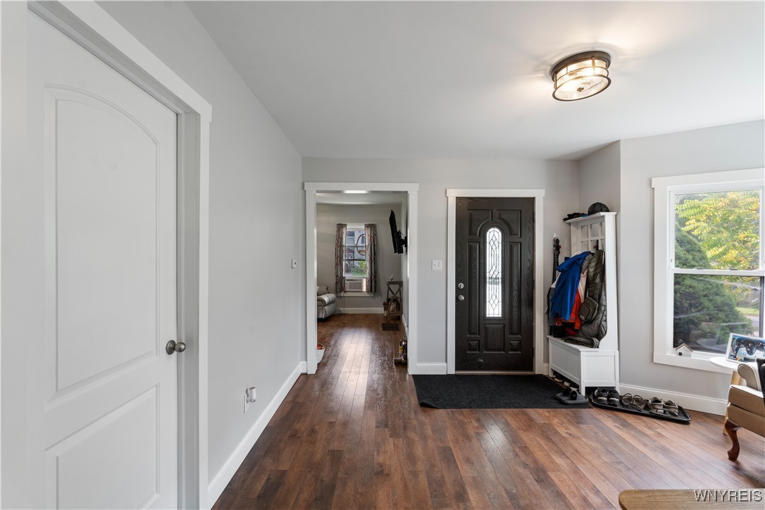 43 Rochester Street Warsaw, NY 14569 - Photo 15 of 44 Dining/Office Room - showing front Door