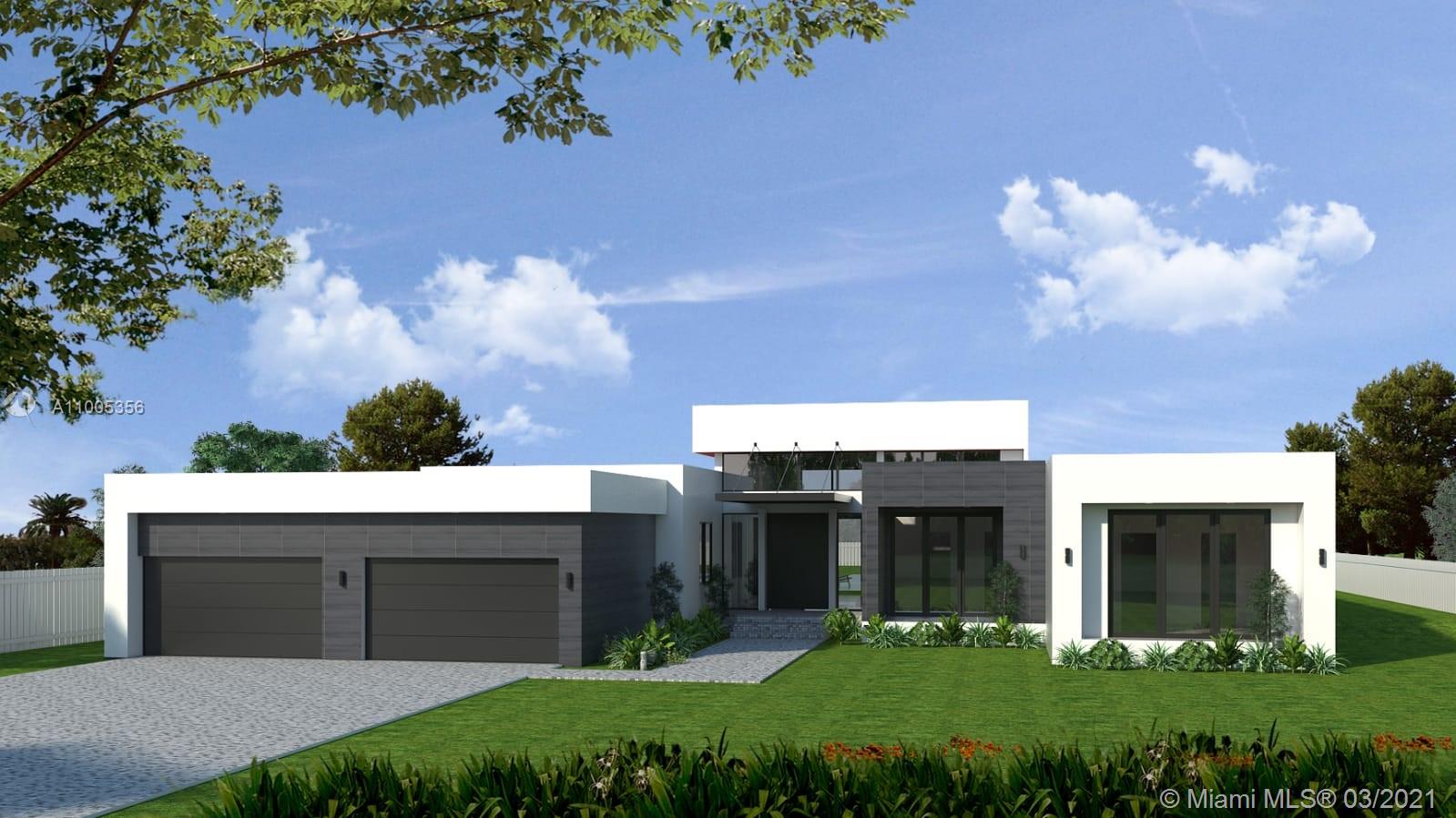 441 Ranch Road Weston, FL 33326 - Photo 1 of 12 a view of a house with a yard and a garden