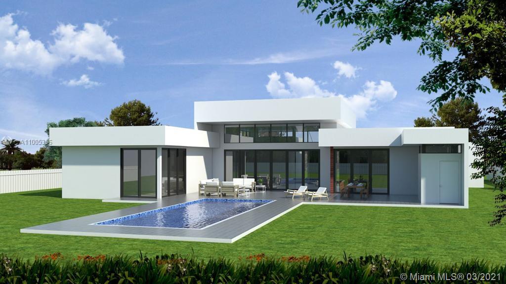 441 Ranch Road Weston, FL 33326 - Photo 4 of 12 a view of a house with swimming pool and a yard