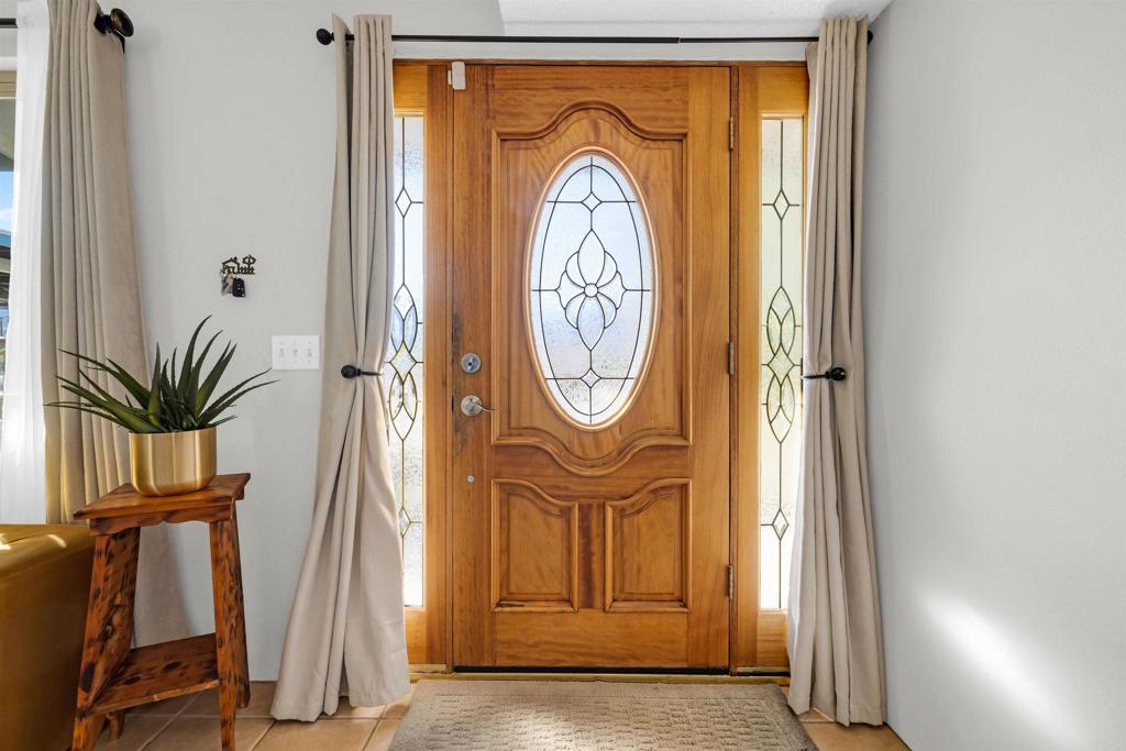 3129 Frying Pan Road Borrego Springs, CA 92004 - Photo 3 of 38 a view of front door with wooden door