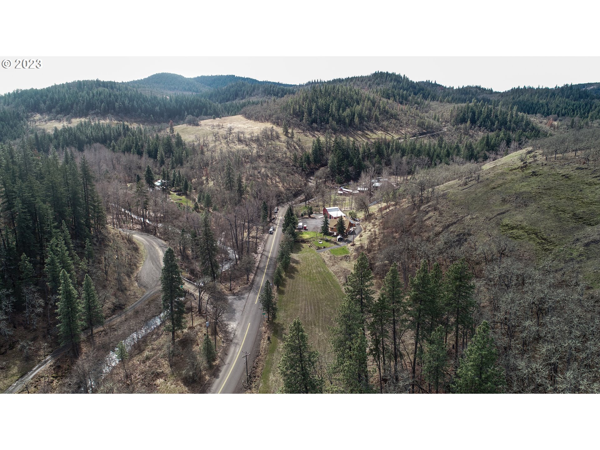 515 Wilson Road Mosier, OR 97040 - Photo 3 of 32 Drone View/UAV