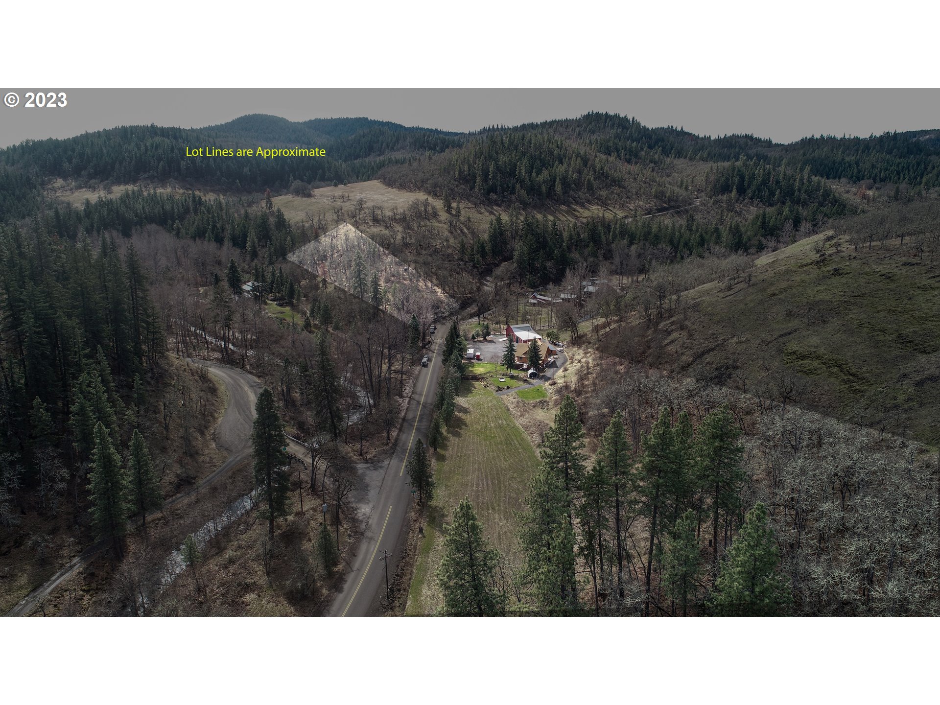 515 Wilson Road Mosier, OR 97040 - Photo 32 of 32 Drone View/UAV