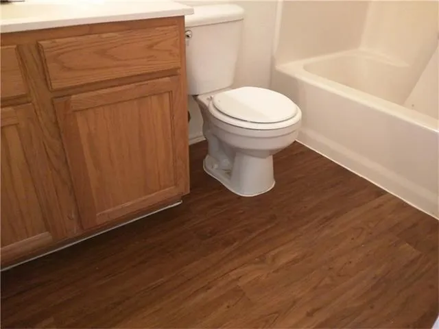 wooden floor in an empty room