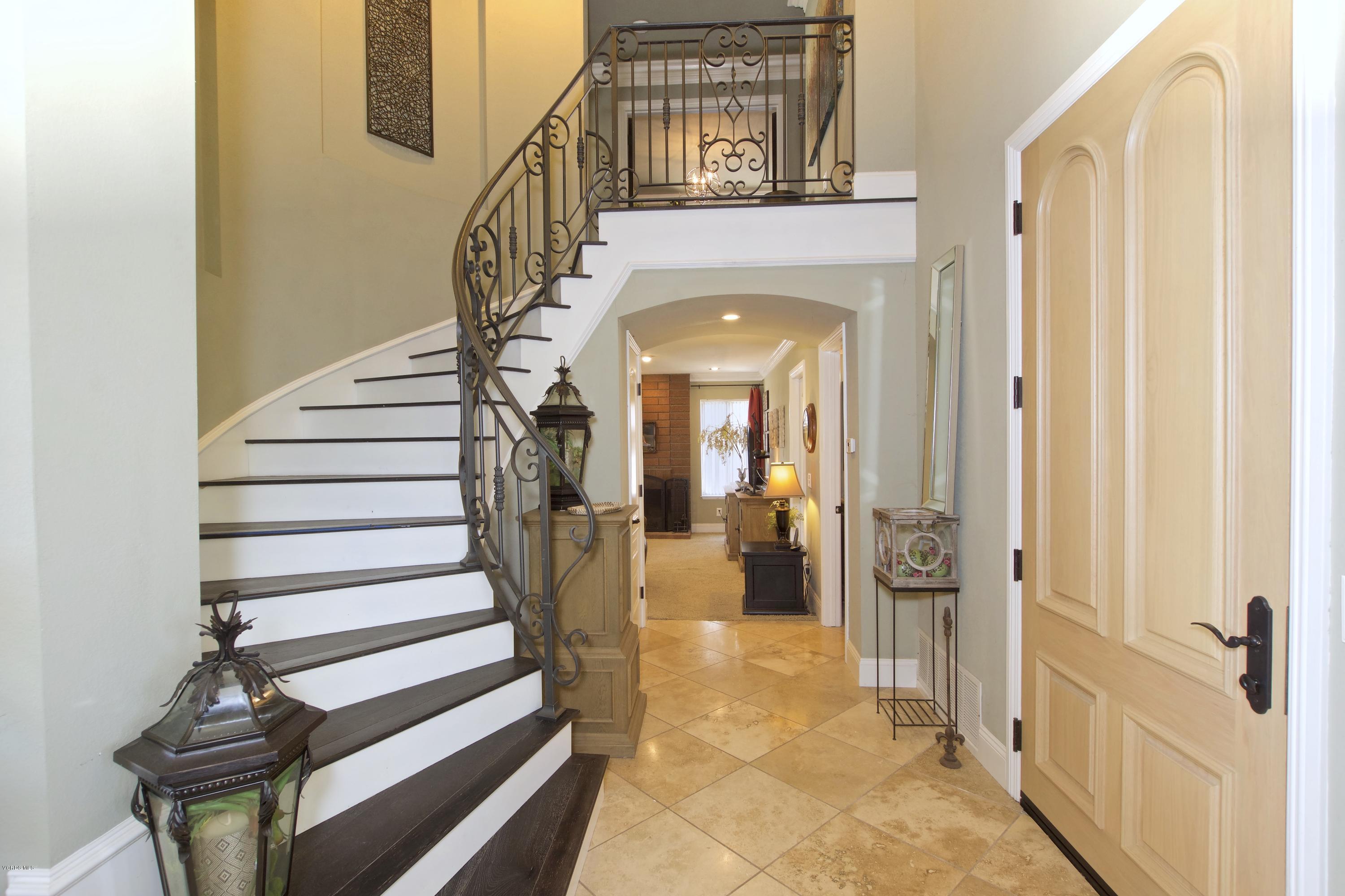 1133 Old Ranch Road Camarillo, CA 93012 - Photo 3 of 37 a view of entryway and hall with wooden floor