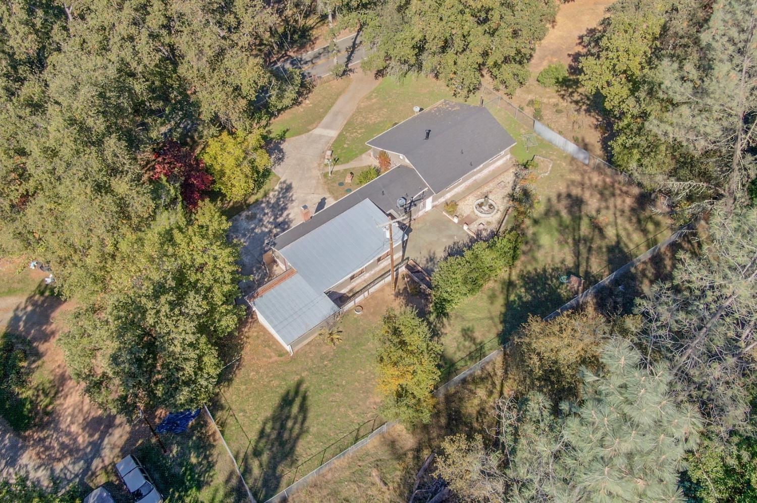 17542 Climax Road Jackson, CA 95642 - Photo 83 of 86 an aerial view of a house with a yard