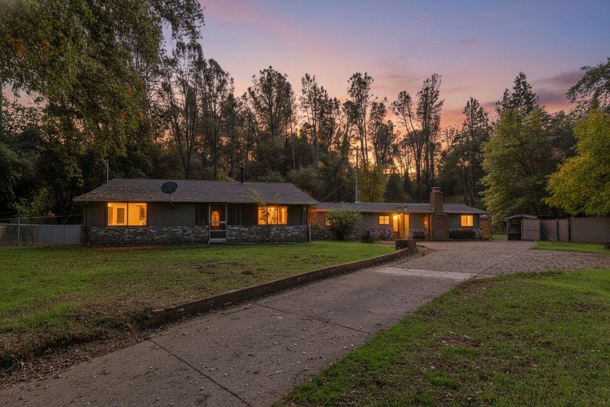 17542 Climax Road Jackson, CA 95642 - Photo 86 of 86 a view of a big house with a big yard and large trees
