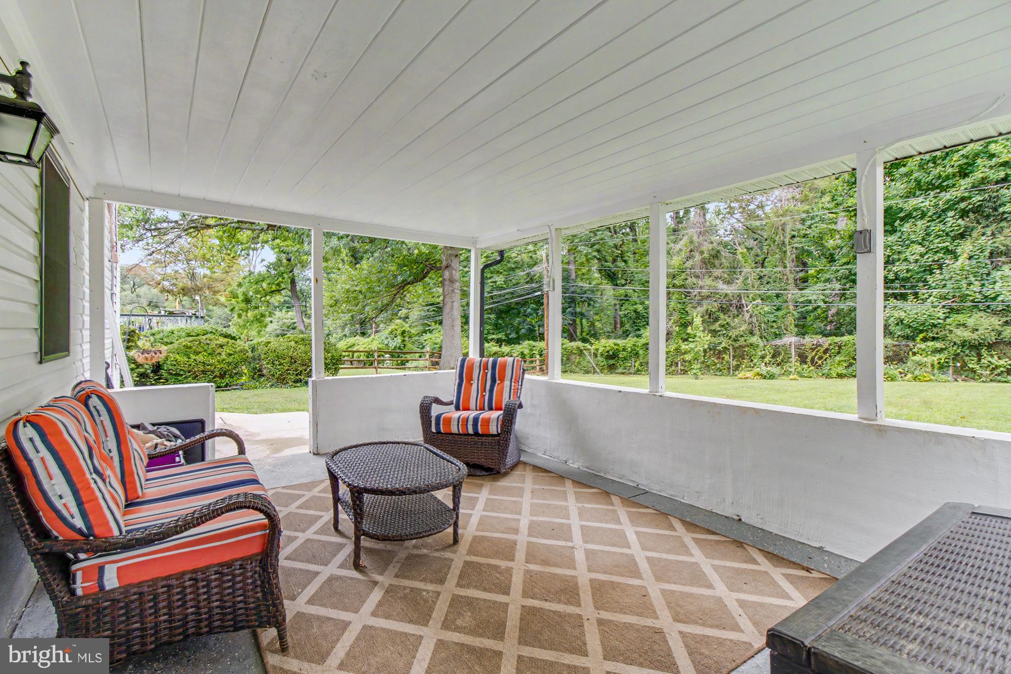 218 Felton Road Lutherville-Timonium, MD 21093 - Photo 44 of 55 Covered back porch for morning coffee