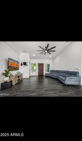 a view of a living room