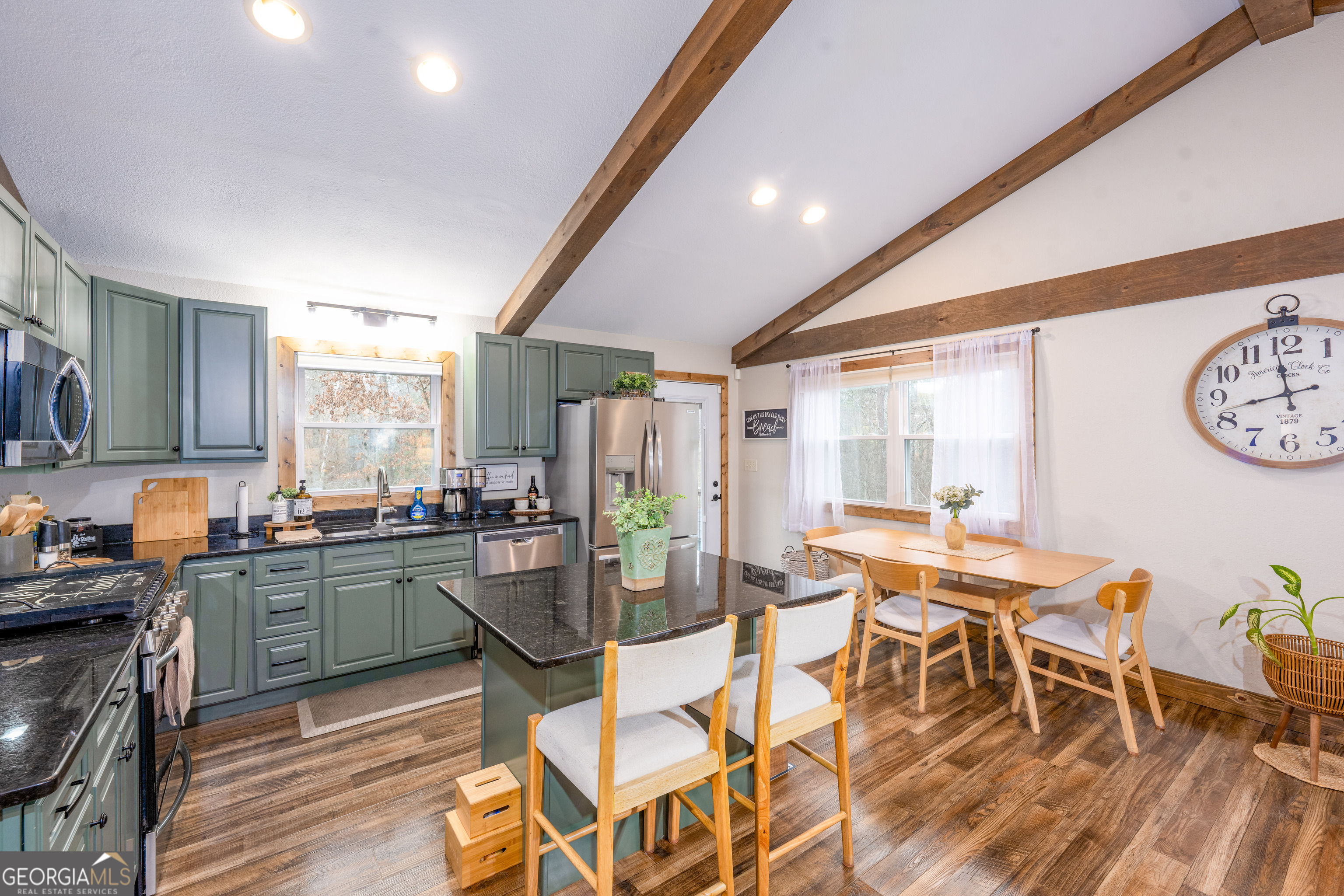 206 Hedden Road Murphy, NC 28906 - Photo 7 of 29 a view of a dining room with furniture and a window