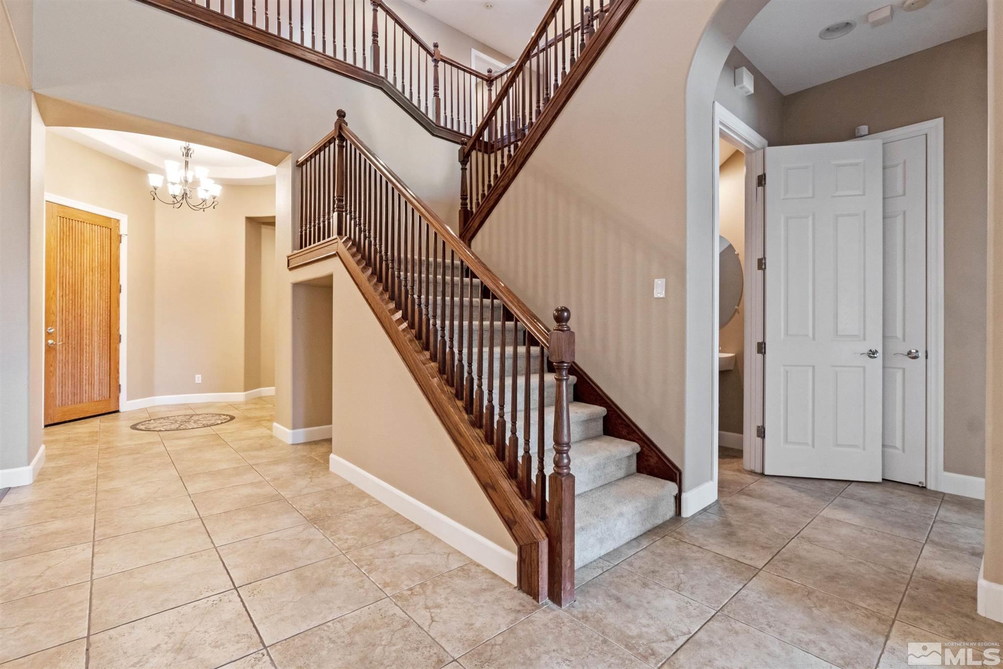 2630 Strathmore Court Reno, NV 89521 - Photo 24 of 40 a view of an entryway with staircase