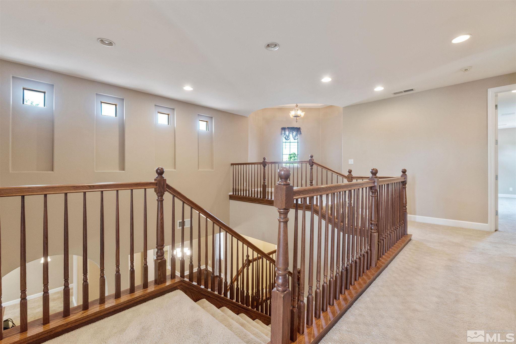 2630 Strathmore Court Reno, NV 89521 - Photo 25 of 40 a view of staircase with rug floor