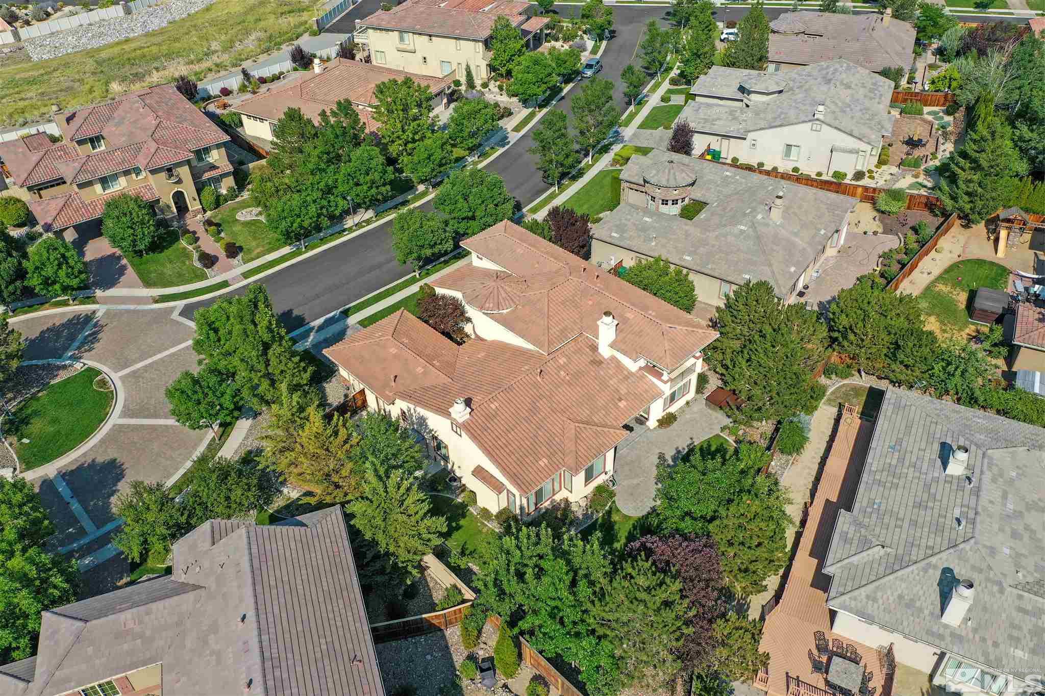 2630 Strathmore Court Reno, NV 89521 - Photo 39 of 40 an aerial view of a house with outdoor space