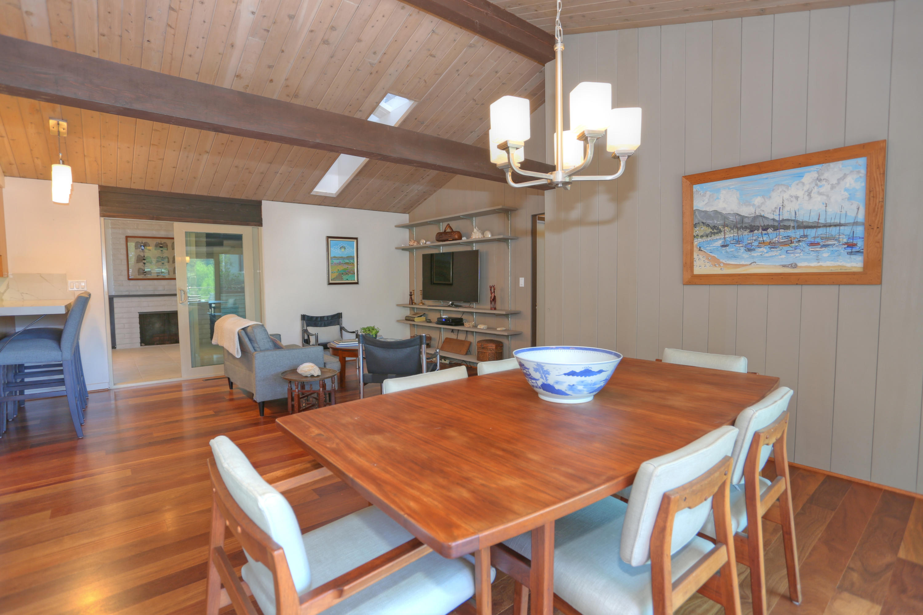 2261 Las Canoas Road Santa Barbara, CA 93105 - Photo 8 of 42 a view of a dining room with furniture