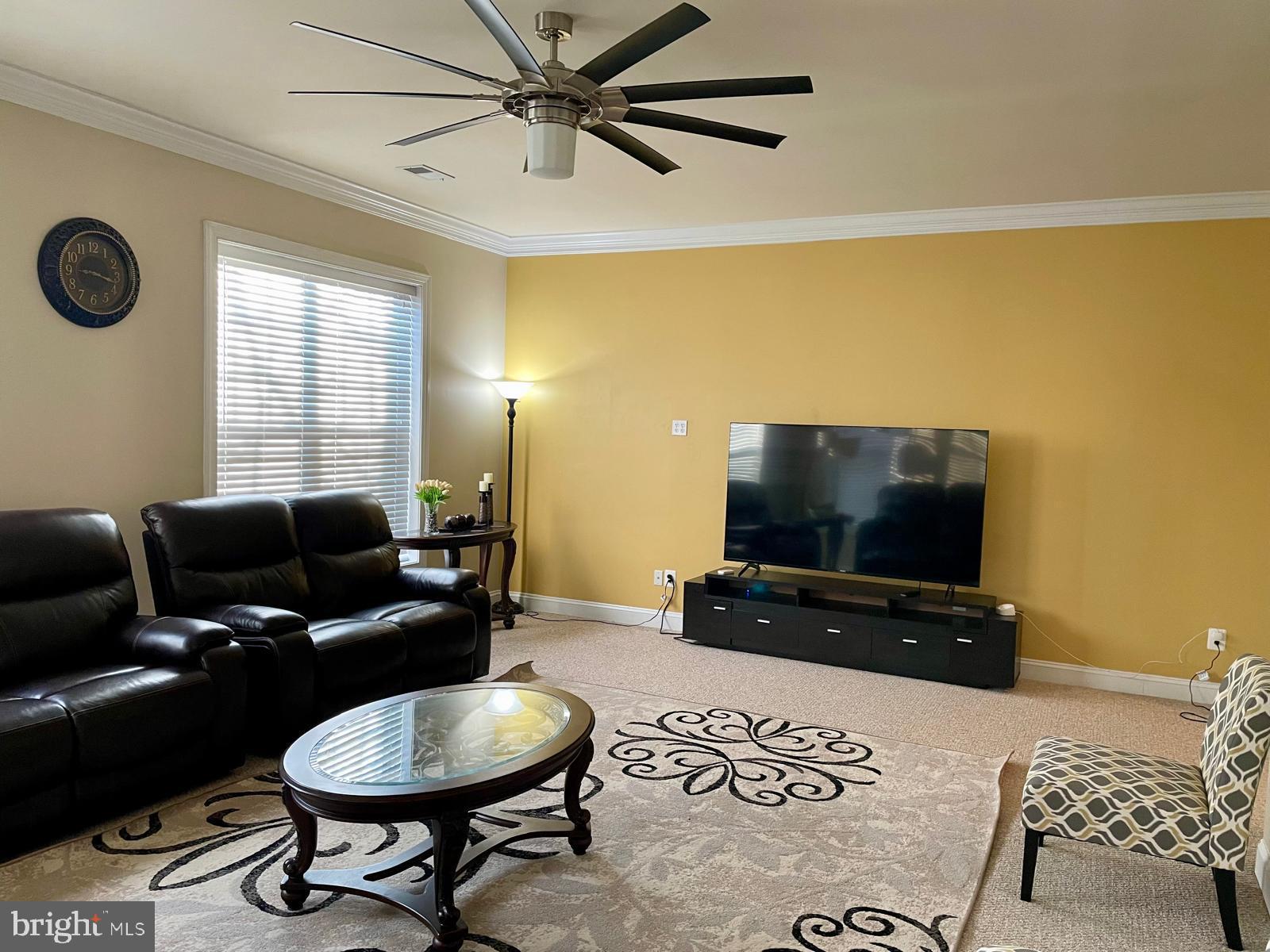 22225 Falling Terrace Ashburn, VA 20148 - Photo 12 of 30 a living room with furniture and a flat screen tv