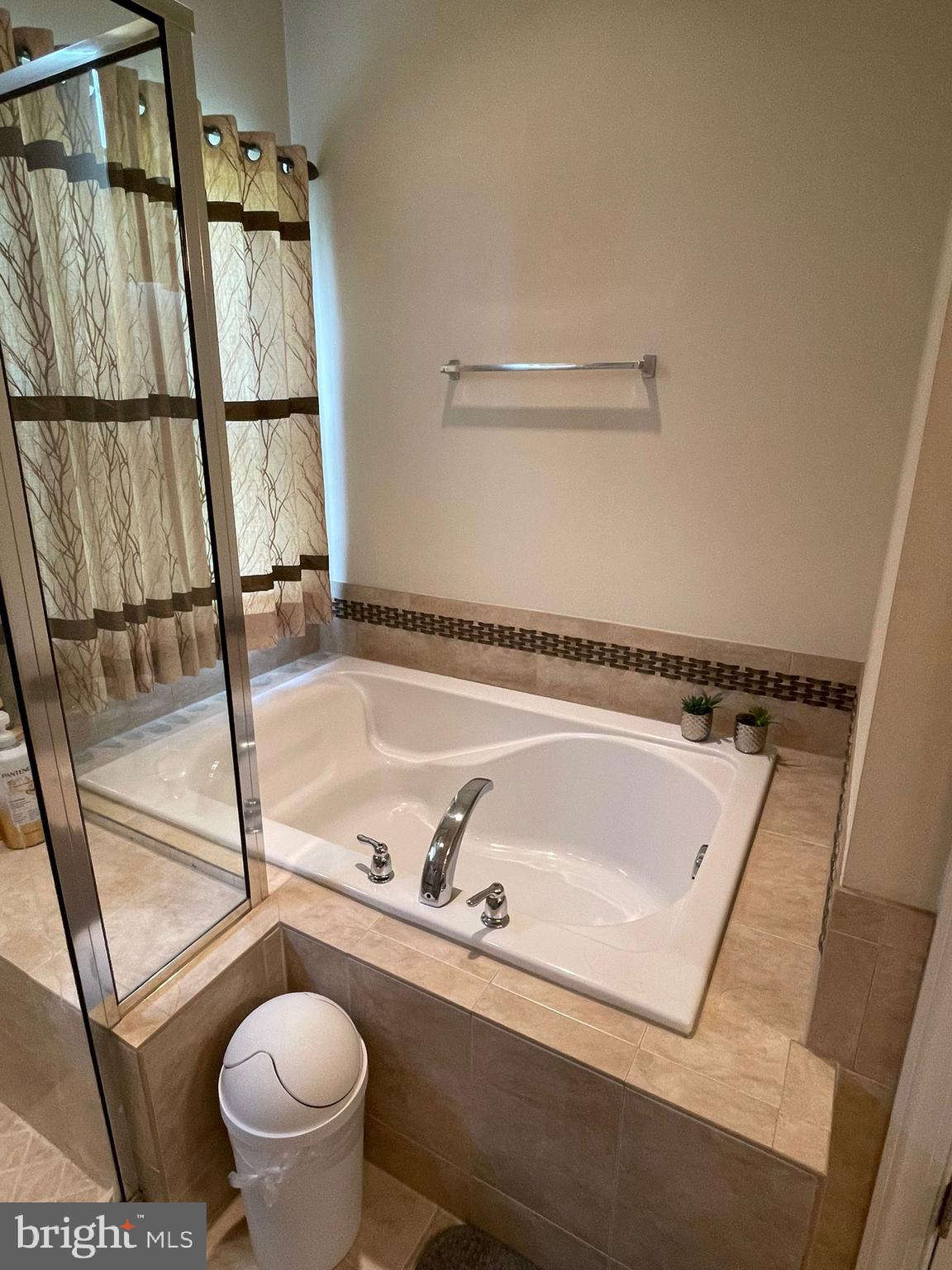 22225 Falling Terrace Ashburn, VA 20148 - Photo 24 of 30 a bathroom with a tub and a shower