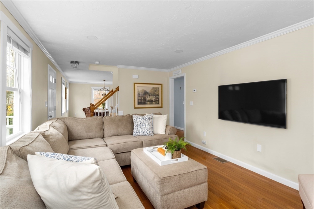 7 Glenwood Road Franklin, MA 02038 - Photo 15 of 46 a living room with furniture and a flat screen tv