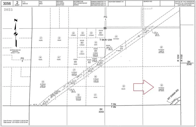 $149,000 | 0 Vac/mt Emma Road, Palmdale, CA 93550