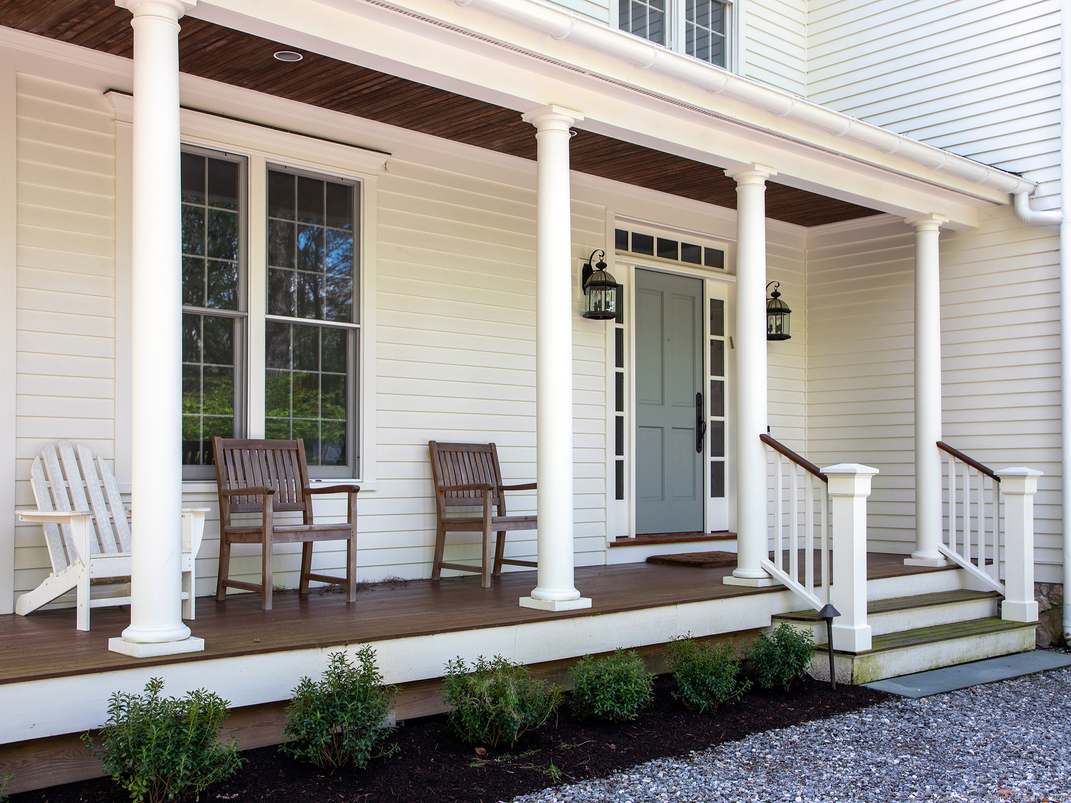 143 Tophet Road Roxbury, CT 06783 - Photo 4 of 40 a front view of a house with a garden