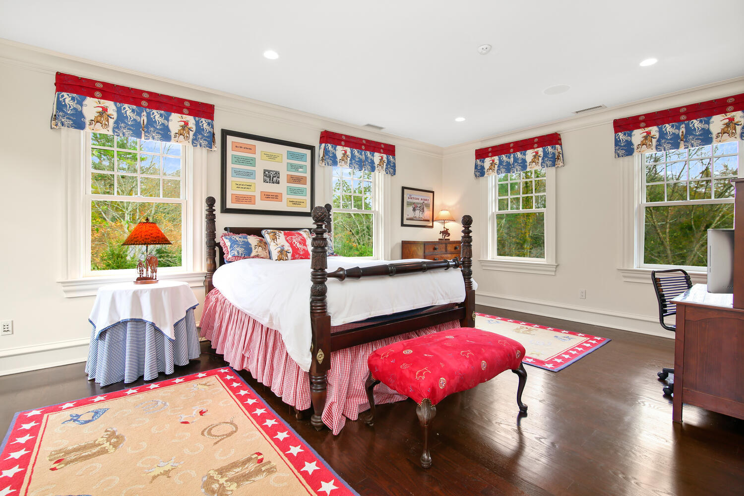 363 West Road New Canaan, CT 06840 - Photo 31 of 68 a living room with furniture a rug and a wooden floor