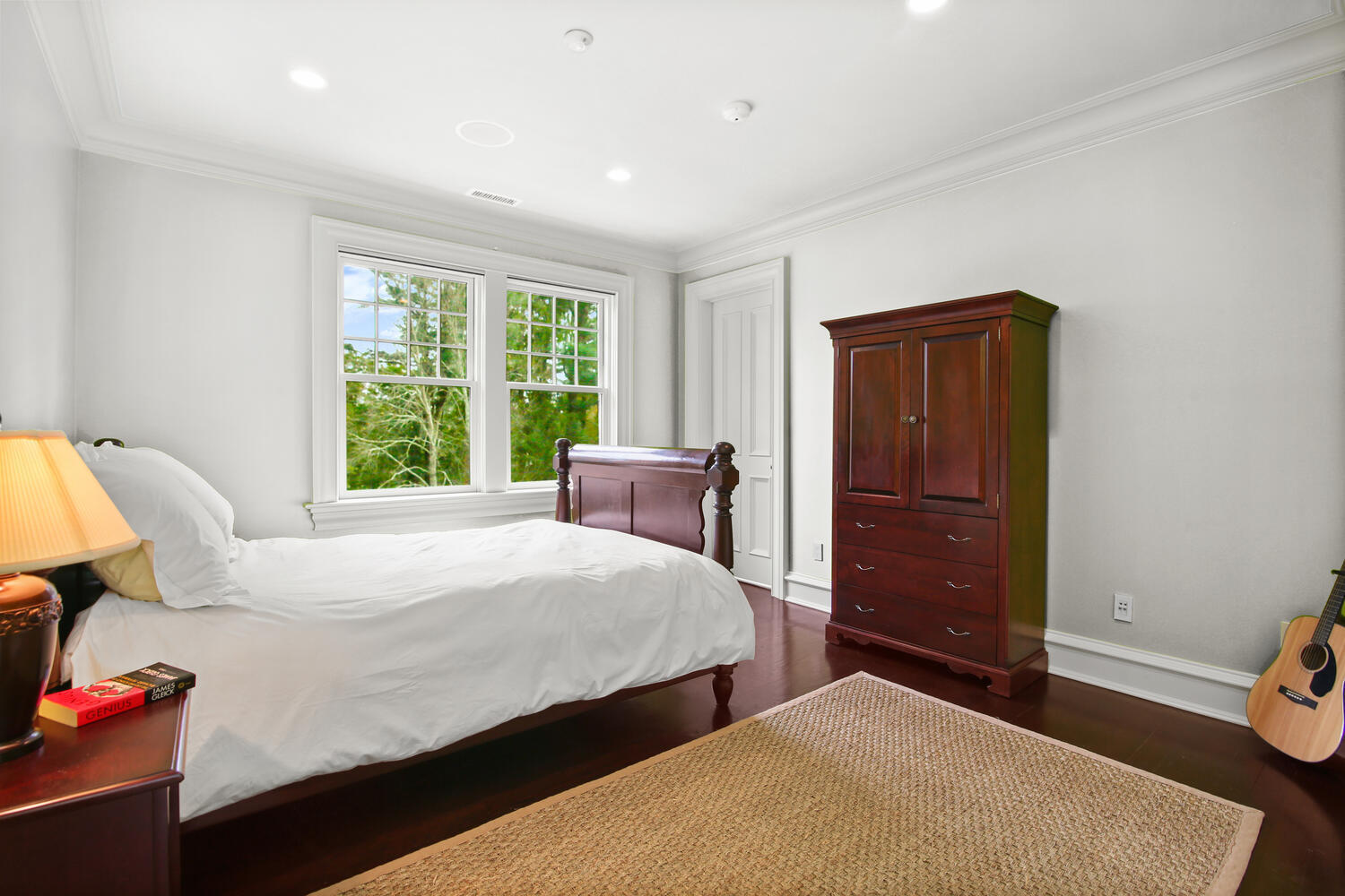 363 West Road New Canaan, CT 06840 - Photo 34 of 68 a bedroom with a bed and a window