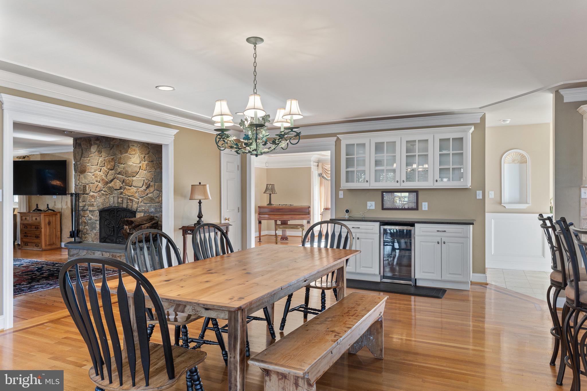734 Northbrook Road Kennett Square, PA 19348 - Photo 35 of 89 a view of a dining room with furniture window and wooden floor