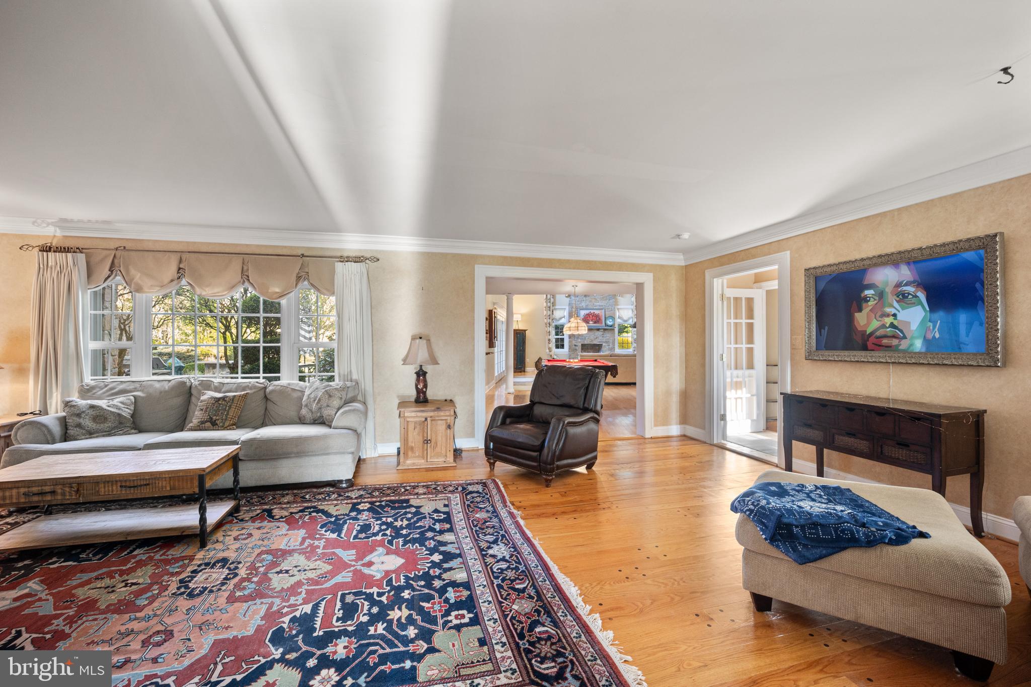 734 Northbrook Road Kennett Square, PA 19348 - Photo 42 of 89 a living room with furniture and a fireplace
