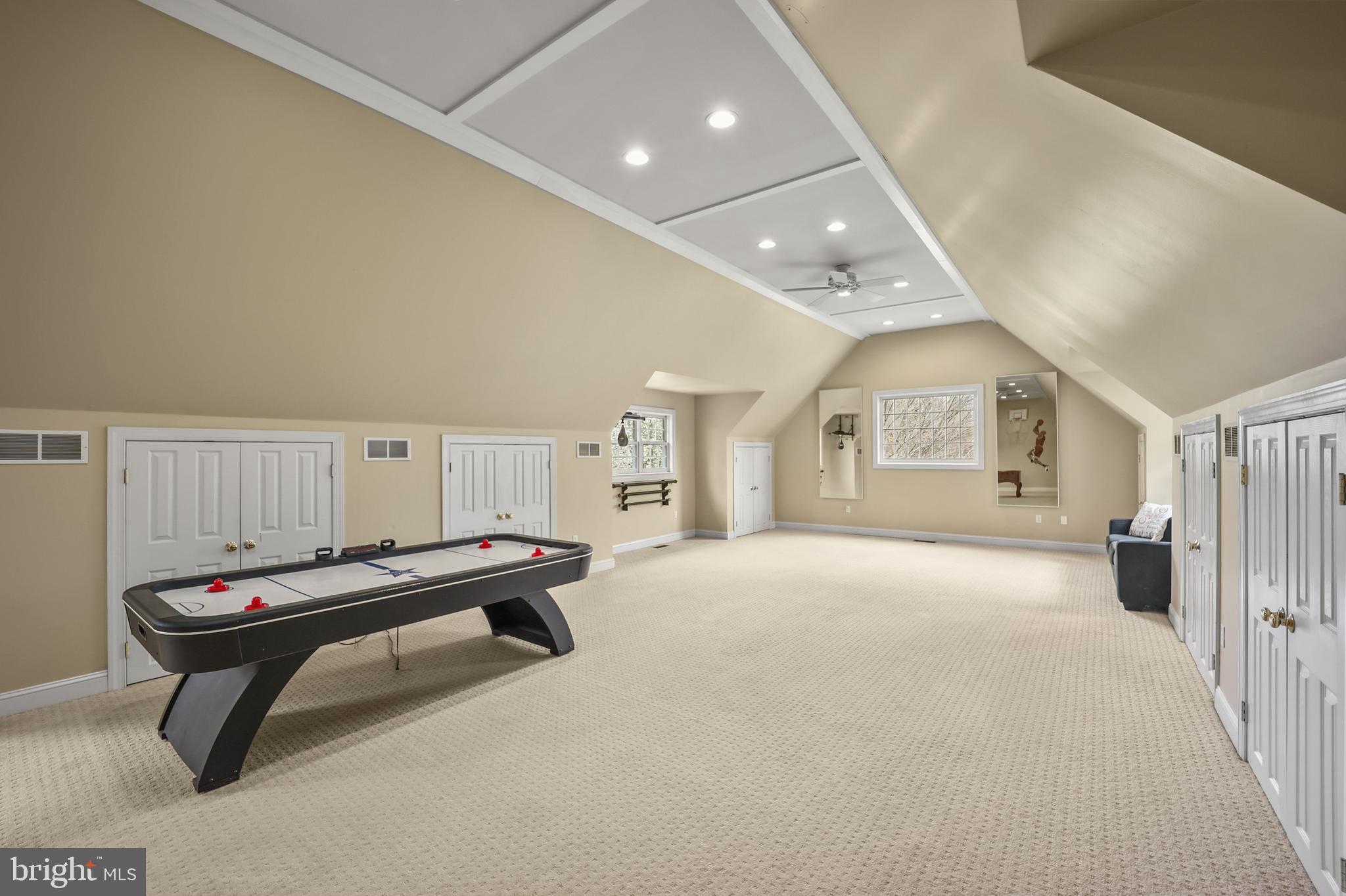 734 Northbrook Road Kennett Square, PA 19348 - Photo 55 of 89 Spacious rec room with 11 ft ceilings