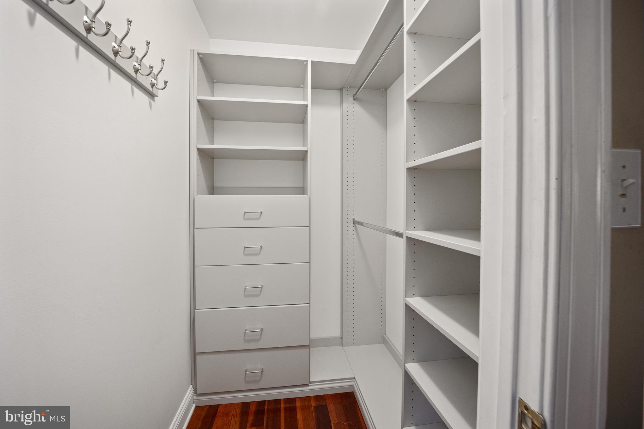 734 Northbrook Road Kennett Square, PA 19348 - Photo 74 of 89 a view of walk in closet with empty racks