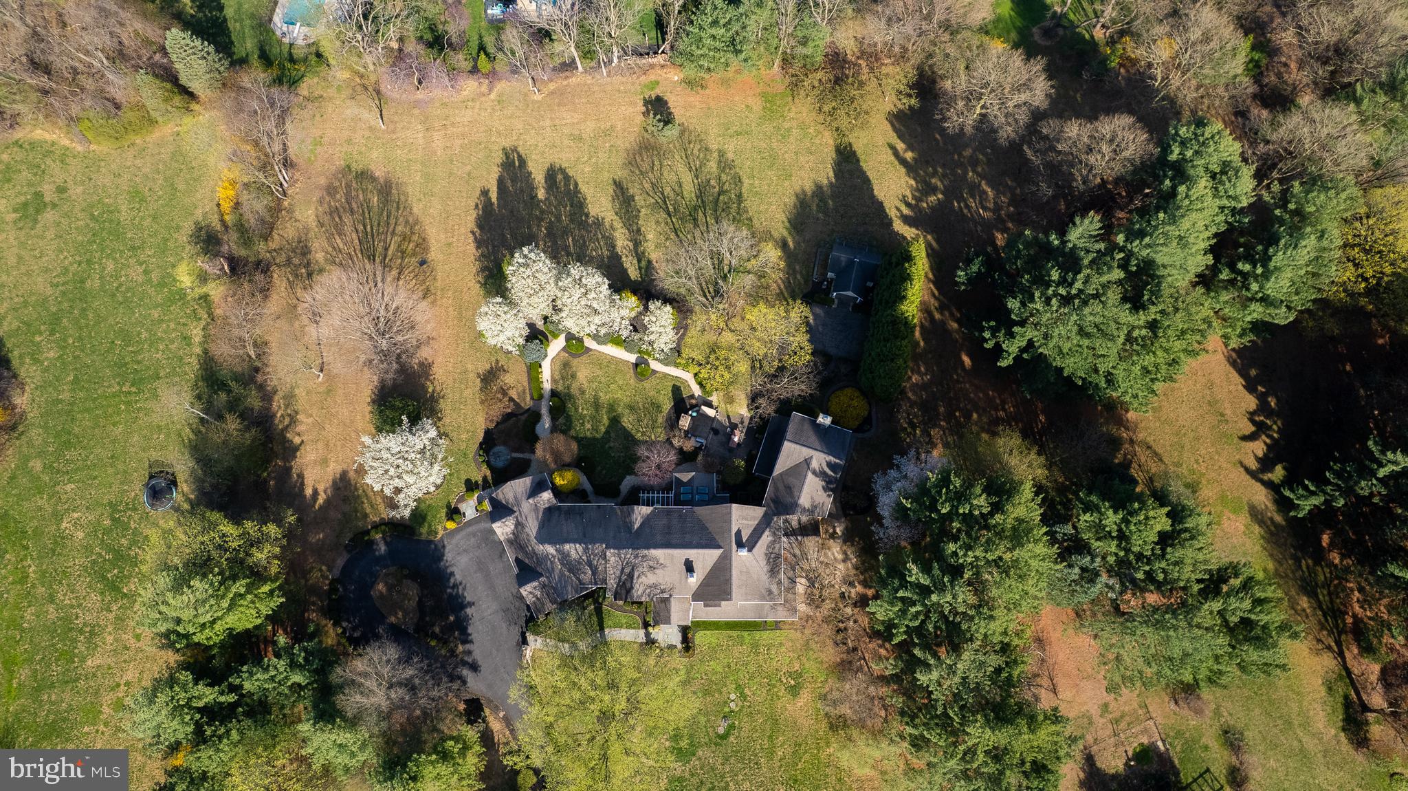 734 Northbrook Road Kennett Square, PA 19348 - Photo 86 of 89 Aerial rear yard