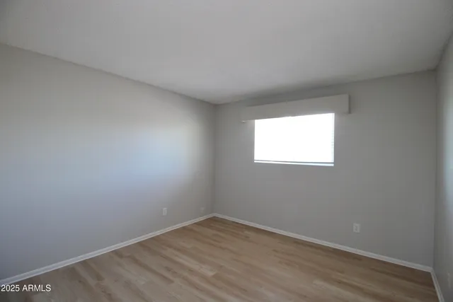 a view of a window in a room